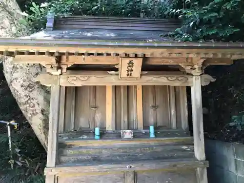 甘縄神明神社（甘縄神明宮）の末社・摂社