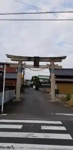 大曽根八幡神社の鳥居