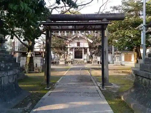 神明社（牧野神明社）の鳥居