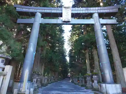 北口本宮冨士浅間神社の鳥居