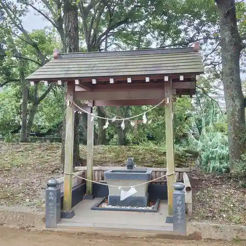 温泉神社の手水