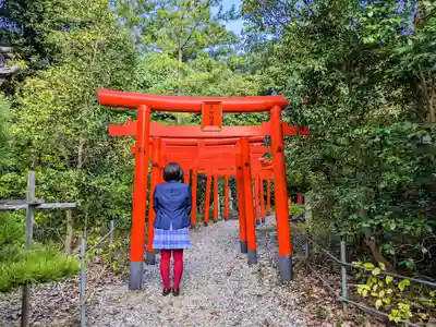 満福寺(三好稲荷閣)の鳥居