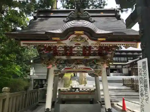 三峯神社の手水