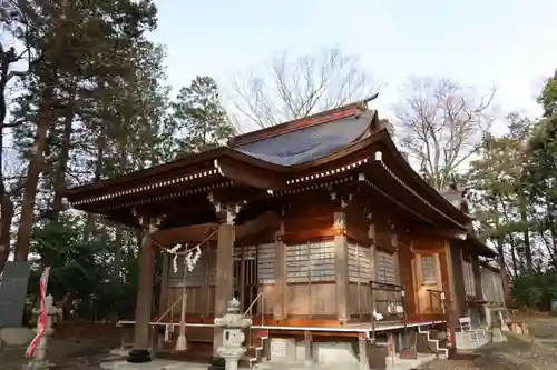 阿久津「田村神社」（郡山市阿久津町）旧社名：伊豆箱根三嶋三社の本殿・本堂