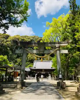 八幡神社松平東照宮の鳥居
