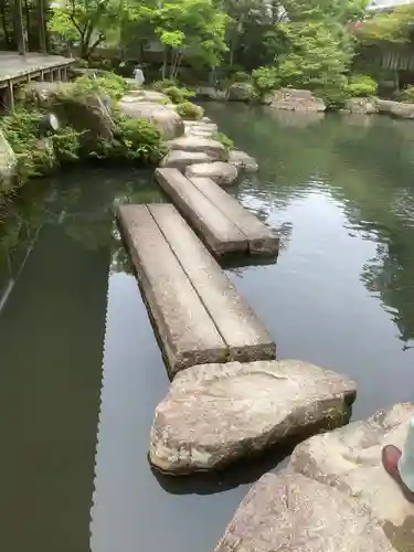 百済寺の庭園