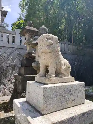 神峰神社の狛犬