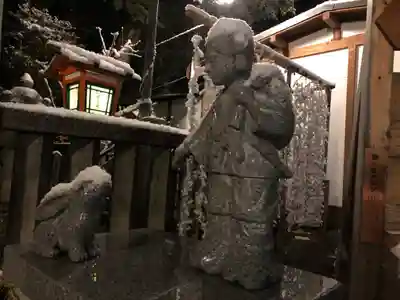 八坂神社(祇園さん)の像