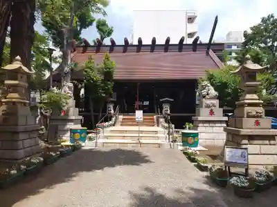 高円寺氷川神社の本殿・本堂