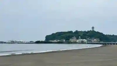 江島神社の景色