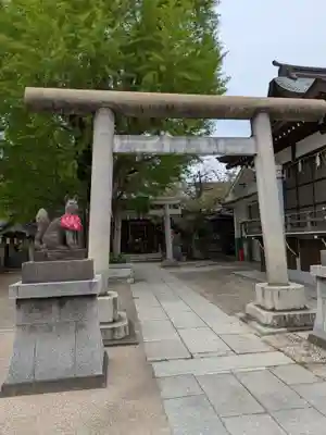 飛木稲荷神社の鳥居