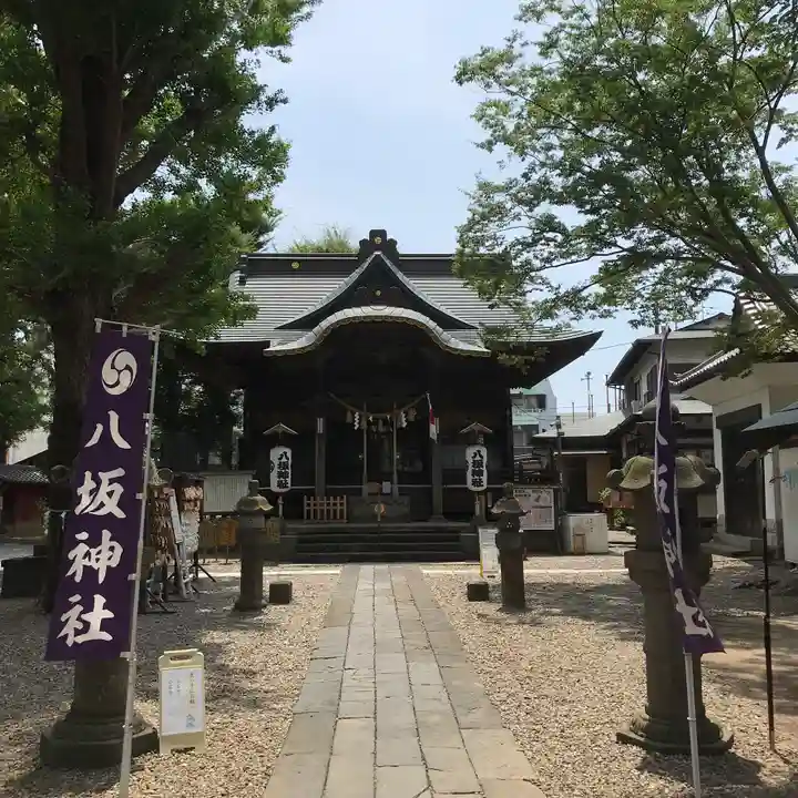 取手八坂神社の本殿・本堂