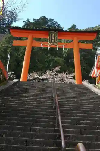 熊野那智大社の鳥居