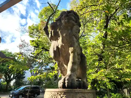 豊崎神社の狛犬