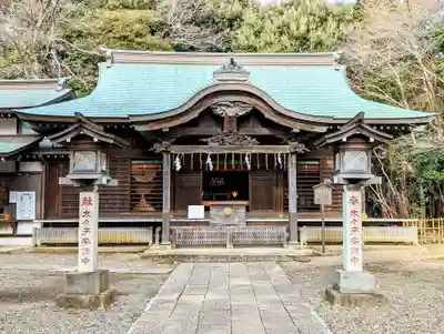 畑子安神社の本殿・本堂