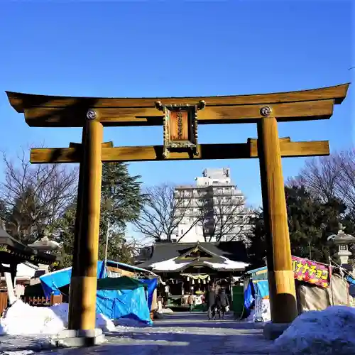 福島稲荷神社の鳥居