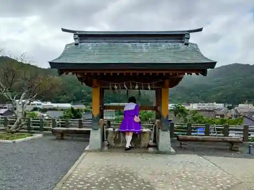 有川神社の手水