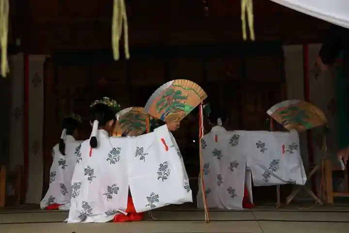 見渡神社の神楽