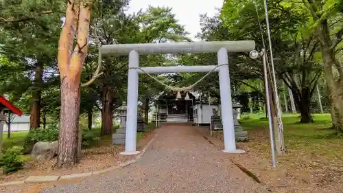 音江神社の鳥居