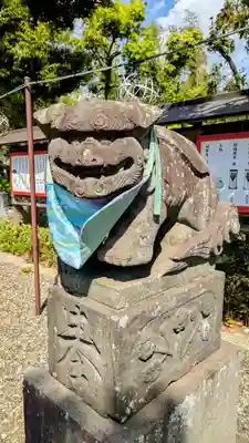 菊田神社の狛犬
