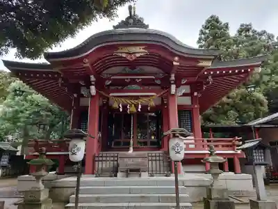 柏諏訪神社の本殿・本堂