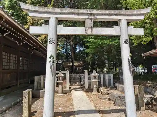 八幡社（柏井町）の鳥居