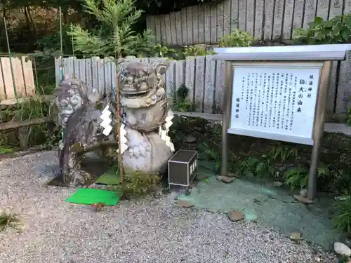 蟻通神社の狛犬