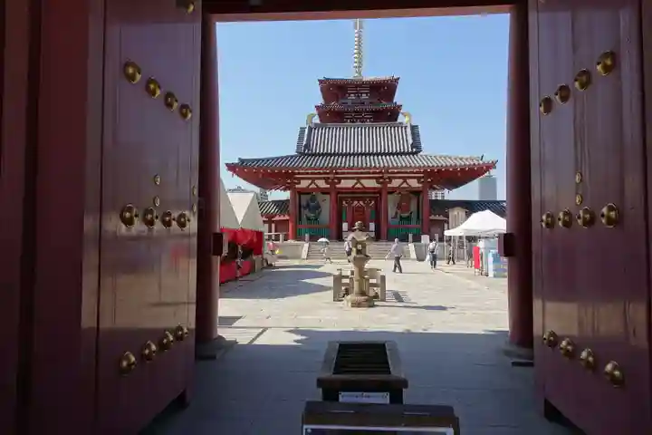 四天王寺の山門・神門