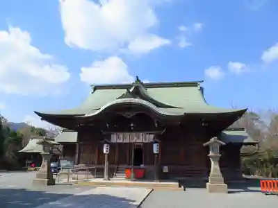 豊山八幡神社の本殿・本堂