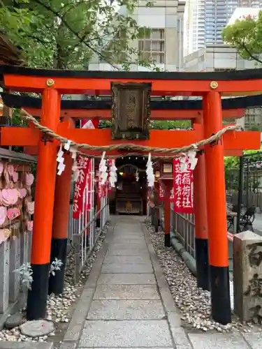 露天神社（お初天神）の鳥居