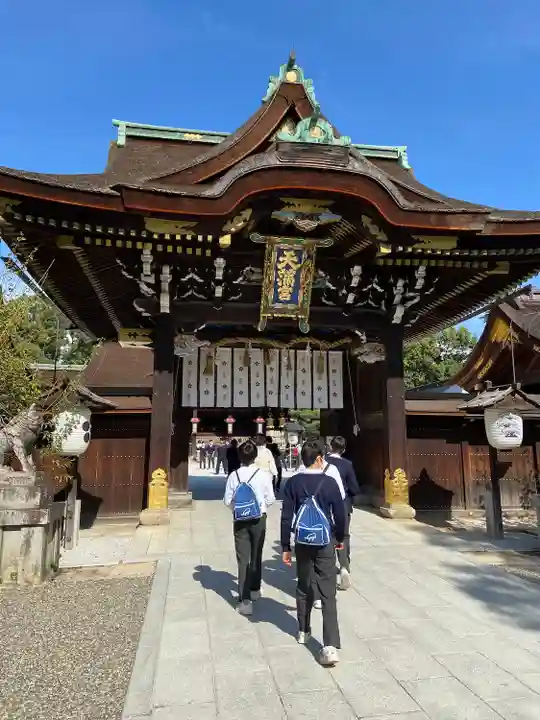 北野天満宮の山門・神門