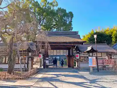 平野神社の山門・神門