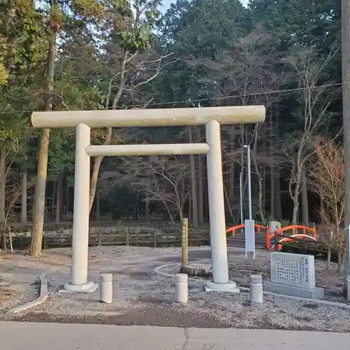 田村神社の鳥居