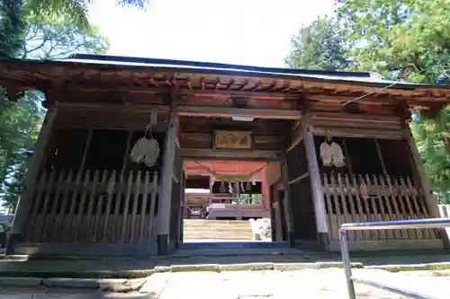 田村神社の山門・神門