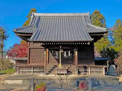 大我井神社の本殿