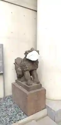 築土神社の狛犬