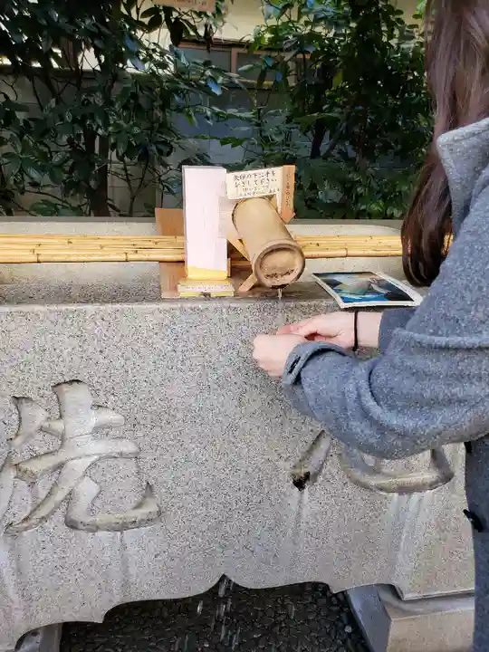 秋葉神社の手水舎
