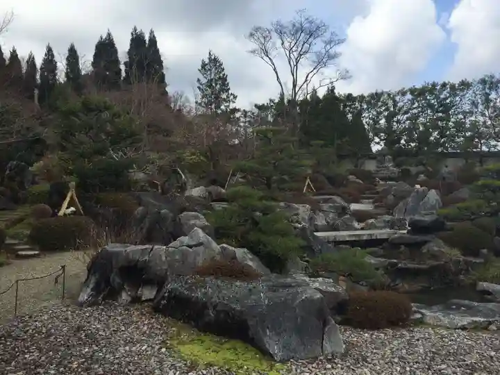當麻寺 奥院の庭園