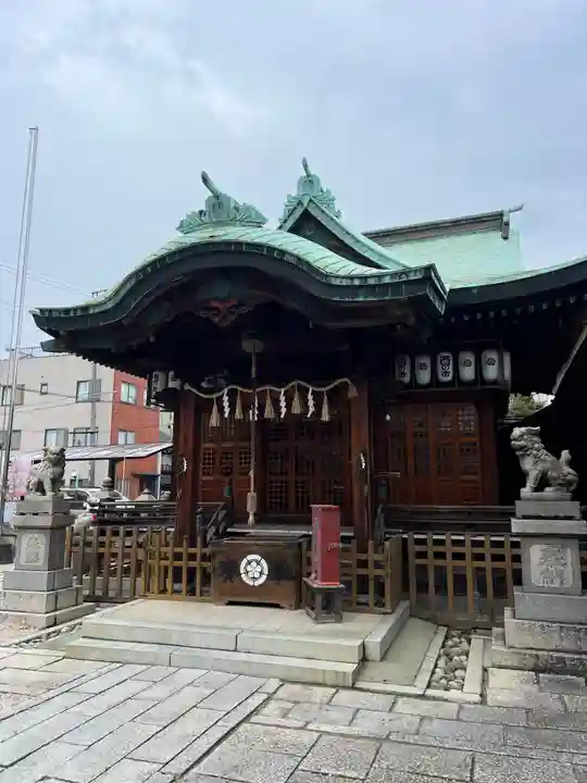 素盞男神社の本殿・本堂