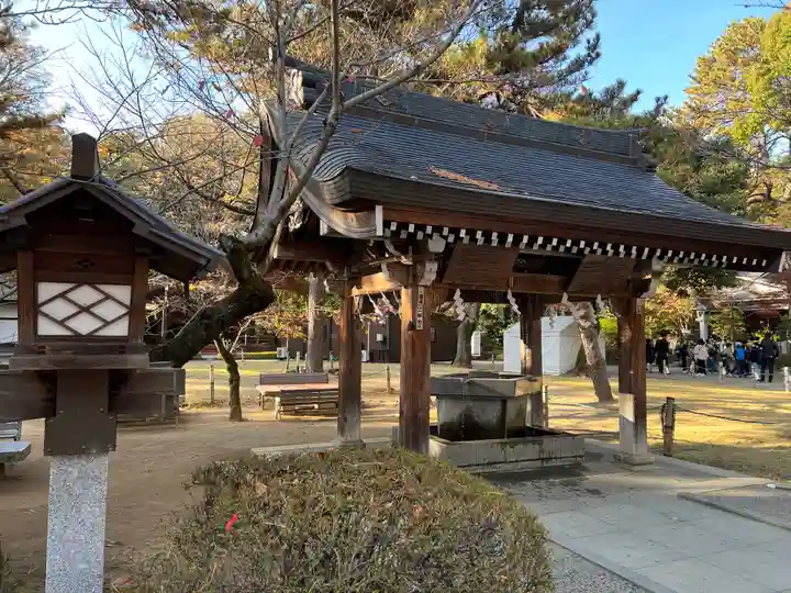 武田神社の手水舎