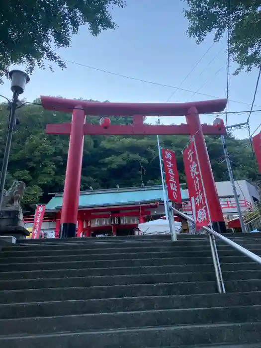 徳島眉山天神社の鳥居