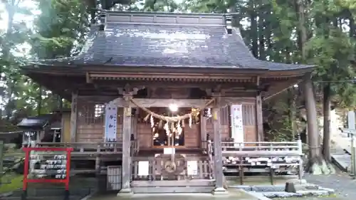 鏑八幡神社の本殿