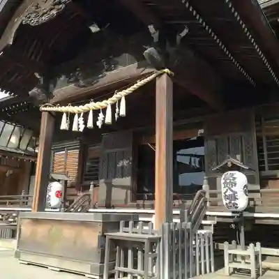 葛飾八幡宮の本殿・本堂