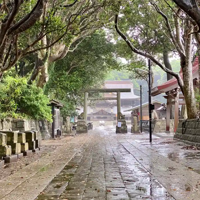 酒列磯前神社の鳥居