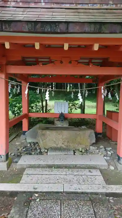 出石神社の手水舎