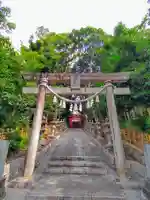 日吉神社(上社)の鳥居