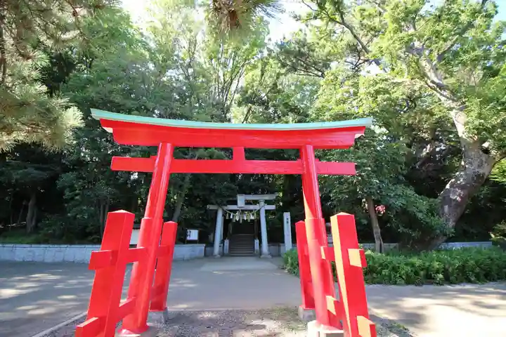 千束八幡神社の鳥居