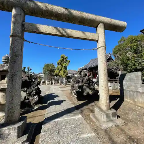 龍神社の鳥居