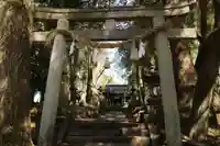 八幡社の鳥居