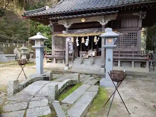 高祖神社の本殿